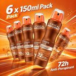 6x L'oreal Men Expert Barber Club 72h woody fresh Deodorant Body Spray 6x150ml 