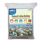 Pellon Natural Cotton Batting 72in x 90in (180cm x 228cm)  Twin Size