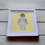 NEW STYLE Personalised Lego/building Bricks Storage, Spare Parts Frame, Display 