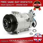 AIR CONDITIONING PUMP COMPRESSOR FOR VAUXHALL INSIGNIA 2.0 CDTI 2008-17 13232307