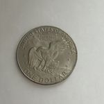 1974 Eisenhower Dollar Commemorative Silver Liberty Eagle Reverse Uncertified