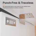 Strong Magnetic Door Catch L Shaped Cabinet Cupboard Drawer Latch 2/4/6/8 Pcs