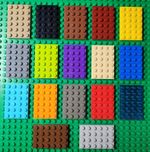 Lego 3032 Base Plate 4x6 Select Colour Pack of 10.