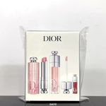 DIOR Addict Essentials 3 Piece Set Lip Glow, Lip Maximizer & Mini Lip 001 Pink
