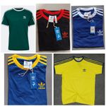 MEN'S ADIDAS ORIGINALS SHORT SLEEVE CREW NECK THREE STRIPE T-SHIRT