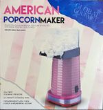 Global Gourmet CGO10 Hot Air Electric Popcorn Maker Oil-Free 1200W Red