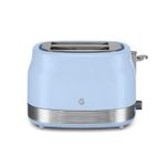 Swan Retro 2 Slice Toaster, Blue and Stainless Steel, ST19028BLU