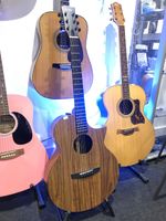 Enya EAX1 CE electro acoustic guitar pro setup frets levelled no marks