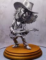 Stevie Ray Vaughan- Metalic silver  Finish- from Cavecraft