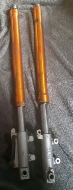 Lexmoto XTR 125 Front Forks Pair USD Stanchions Damper Rods Spares Repair