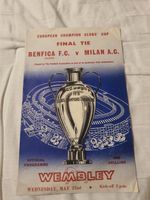 BENFICA V AC MILAN 1963 EUROPEAN CUP FINAL