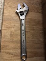 Chrome Vanadium  Tools 18" Heavy Duty Adjustable Wrench / Shifting Spanner 
