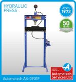 20 TON HYDRAULIC WORKSHOP PRESS / SHOP PRESS WITH GAUGE / FLOOR MOUNTED UNIT