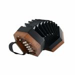 English Concertina, Hexagonal, Push-Pull, Multiple Notes, Wood