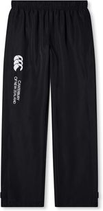 CANTERBURY STADIUM KIDS TRACKSUIT PANTS BOTTOMS OPEN HEM LEG BLACK 14 YRS