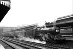 PHOTO  BR British Railways Steam Locomotive Class 4073 7029 Birmingham Snow 1962
