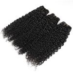 3 Bundles STYLE ME 12A Grade Brazilian Kinky Curly 100% Human Hair Natural Color