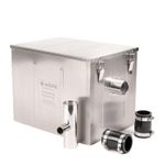 Commercial Grease Trap 33 Litre Catering Waste Fat Oil Filter Stainless Steel