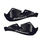 Polisport Evolution Integral Motocross Handguards With Mounting Kit Black