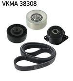 V-Ribbed Belt Set SKF VKMA 38308 Fits BMW 3 Series 5 Series 6 Series 7 Series