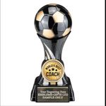 World’s Best Coach Football Award Black 130mm Attack Strike Trophy Engraved Free