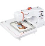 Poolin EOC06 Computerized Embroidery Machine 7.9" x 11" LCD Touch Screen
