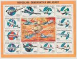 Madagascar 1990/1993 Mi. 1578-1593 Aircraft Concorde Airbus Boeing Air France