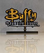 Buffy The Vampire Slayer TV Series 3D Printed Shelf Logo Sarah Michelle Gellar