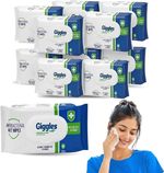 12 ANTIBACTERIAL WET WIPES KILLS 99.9% OF GERMS (72 WIPES EACH PACK)