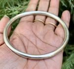 1 Pc 999 Pure Silver Healing Bangle Bracelet Jewelry Spiritual 9.25 in jointless