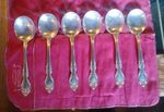 6 Melrose by Gorham Sterling Silver Spoons 6.25"
