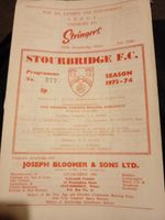 Stourbridge v A.P.Leamington     Southern League Division 1 North     4/9/1973.