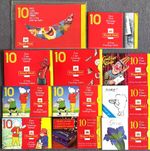 GB Prestige Greetings Booklets 1990 - 1997 KX1 - KX11 Complete MNH MULTI LISTING
