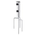Heavy Duty Metal Parasol Base Spike Outdoor Umbrella Ground Anchor for Garden