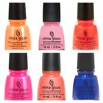 China Glaze Nail Polish 14ml Bottles Summer Collection Bottle CLEARANCE!!