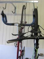 Vertical Bike Storage Rack Holds up to 5 Bikes Space Saving Design Easy Assembly