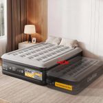 OlarHike Double Air Bed Built-in Pump Inflatable Mattress 50cm Raised Guest Bed