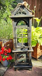 wooden lanterns for candles