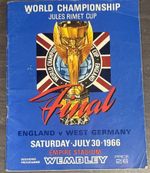 1966 World Cup Final Programme ORIGINAL England v West Germany Clean No Writing