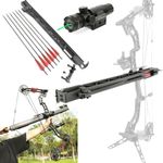 Rapid Bow Shooter Launcher 6 Arrow Compound Recurve Bow Archery Continuous Shoot