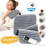 9 Mode Electric Heat Pad Warmer Waist/Back/Shoulder/Belly Pain Relief Adjustable