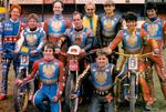EASTBOURNE EAGLES 1987 SPEEDWAY TEAM PHOTOGRAPH