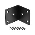 Corner Brace Angle Bracket Stainless Steel L Shape 50mmx50mmx50mm 4 Pcs