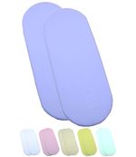 BabyPrem 67 x 30cm Moses Basket Bassinet Mattress / 2 Fitted Cotton Sheets