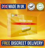 10 x Ultra Gold Premium Male Support Capsules,100% Natural, Delay formula, UK