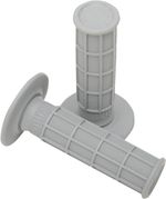 Renthal Soft Grey Full Waffle Grips Motocross Enduro