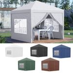 Garden Heavy Duty Pop Up Gazebo Marquee Party Tent Wedding Canopy