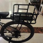 Rear Rack Bike Baskets Pet Carrier Bicycle Basket Storage Basket Iron Bike