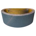 75×533mm Zirconia Sanding Belts (3"×21") P40 P60 P80 P120 – Pack of 10 & Mixed 8