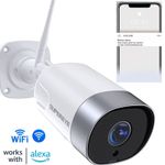 Outdoor Security Camera  1080P Wifi IP CCTV Motion Detection Phone Alert Alexa